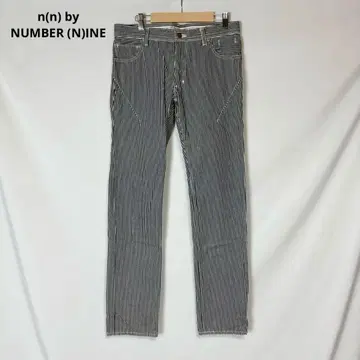 n(n) by NUMBER (N)INE 히코리 데님 팬츠 새상품급 4