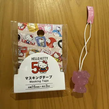 HELLO KITTY 마스킹 테이프 & 산리오 혜택 포함