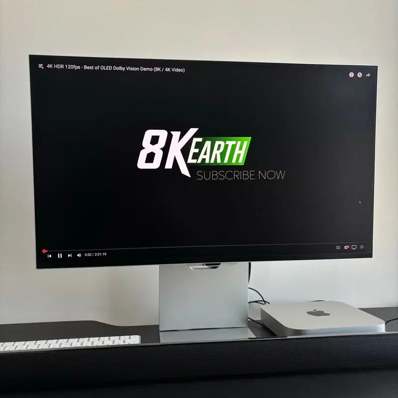 27인치 5K 스마트 tv 모니터 삼성 뷰피니티 S9 스튜디오디스플레이
