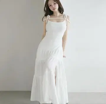 Andmary Laura tiered dress