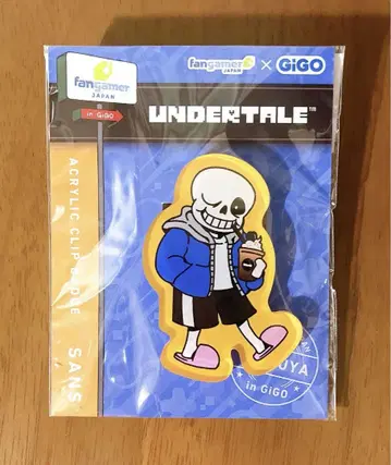 undertale 아크릴 클립 배지 샌즈 게이머 야키 시부야