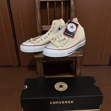 [ 컨버스 ] 올스타 26cm 아이보리 화이트