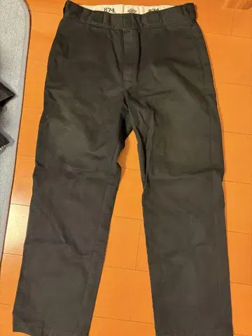 Dickies 874 블랙 팬츠 사이즈 34
