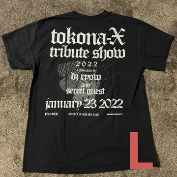 TOKONA-X 티셔츠 드림팀 L 사이즈 블랙