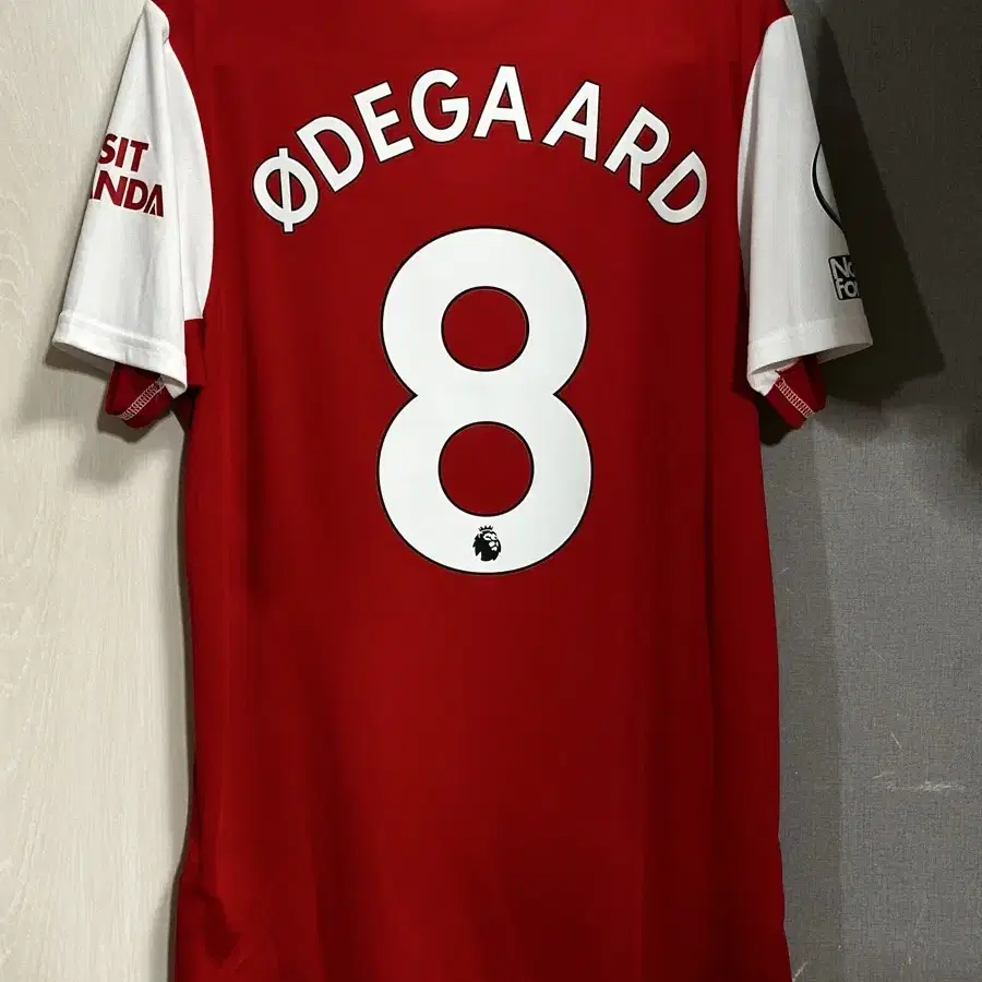 アーセナル 22/23 ØDEGAARD 8番 半袖シャツ アーセナル 22/23 ØDEGAARD 8番 半袖シャツ アーセナル ØDEGAARD