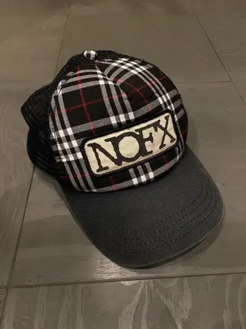 레어 NOFX 메쉬 캡 fat records offspring
