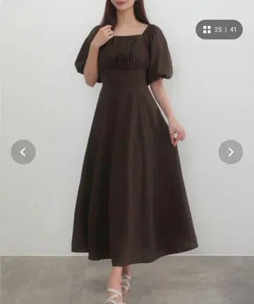 JUNOAH 원피스 2way 린넨 혼방 플레어 원피스 새상품