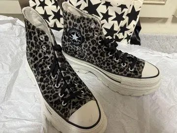 Converse 컨버스 레오파드 남성용 27.5