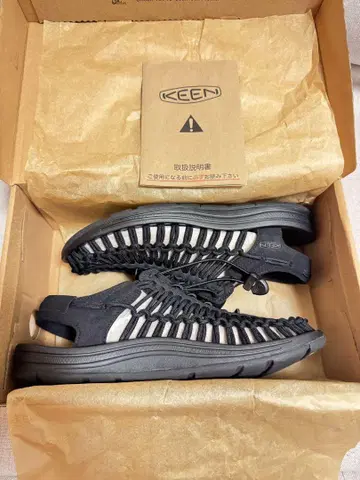 킨 KEEN 유니크 샌들 26.5cm 블랙 남성용