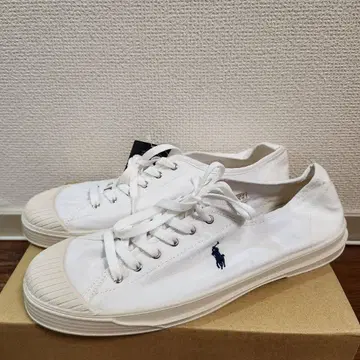 Ralph Lauren 화이트 스니커즈 27.5cm