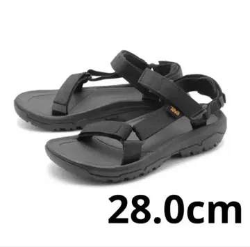 [즉시 구매 가능] 테바 샌들 블랙 28.0cm