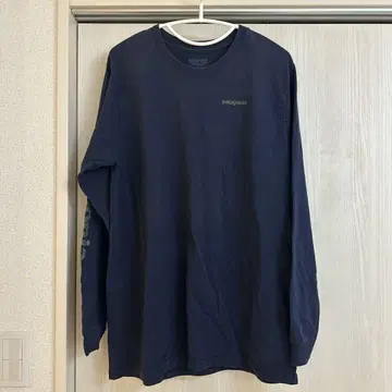 patagonia 네이비 긴팔 셔츠 레귤러 핏