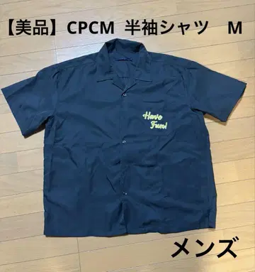[ 새상품급 ] CPCM 반팔 자수 셔츠 M 사이즈