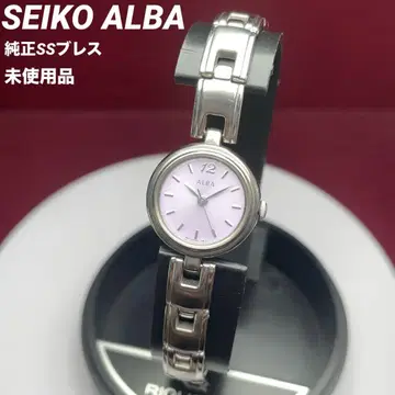 90s 미사용 SEIKO ALBA 팔찌 쿼츠 배터리 교체 완료 손목시계
