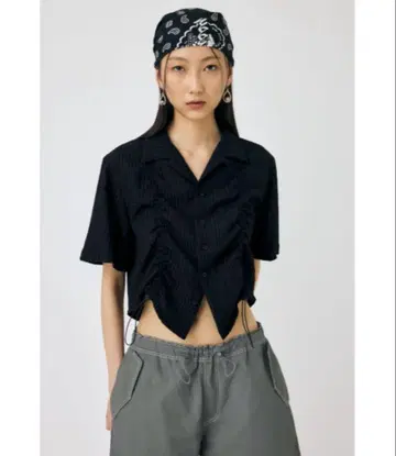 MOUSSY SUCKER CHECK 셔츠 블라우스