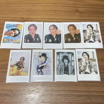 와타나베 카즈키 폴라로이드 9매