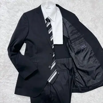 더 수트 컴퍼니 셋업 블랙 포멀 L 무지 관혼상제