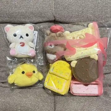 리락쿠마 멋진 집 손바닥 봉제 인형