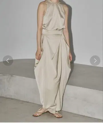 TODAYFUL Satin Drape Skirt