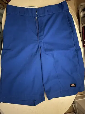 Dickies 파란색 숏팬츠 34