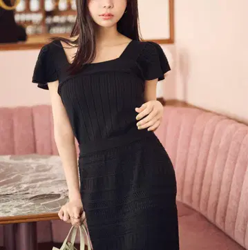 프로포션 바디 드레싱 시스루 짜임 SET UP / 상의만 새상품
