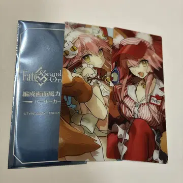 Fate GrandOrder 최종 재림전 편성 화면풍 카드 타마모캣