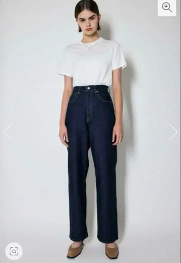MOUSSY HW LOOSE STRAIGHT OW 25 사이즈