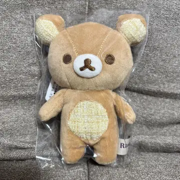 리락쿠마 멋진 집 트위드 매달기 봉제 인형