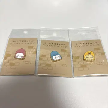 치이카와 도쿄 기념품 미니 핀 배지 치이카와 하치와레 토끼