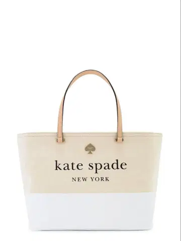 kate spade 토트백 베이지/화이트