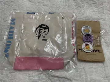 마로우 아키야 본점 한정 39주년 기념 백 캔뱃지 미니 비커