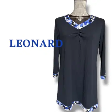 *LEONARD * 얇은 V넥 튜닉