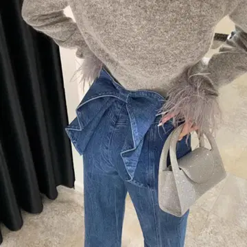 백리본 데님