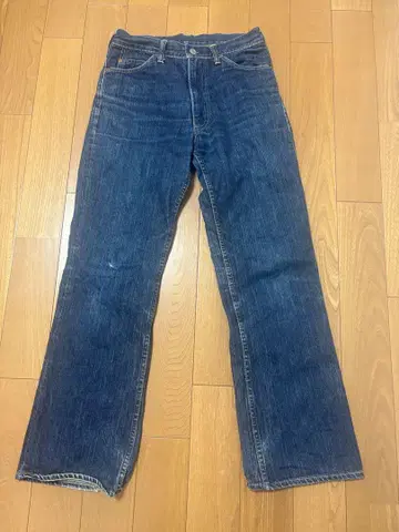 evisu 스트레이트 데님 블루블랙
