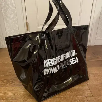 NEIGHBORHOOD WIND AND SEA 토트백 블랙