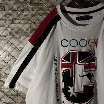 [최고 디자인] COOGI 자수 빅 로고 티셔츠 레어 사이즈 3L