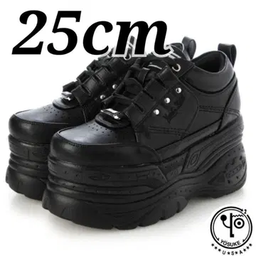 월말 세일 30주년 기념 모델 슈퍼 통굽 스니커즈 블랙 25cm