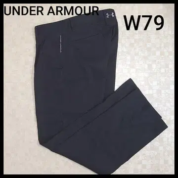 UNDER ARMOUR 언더아머 골프 팬츠 블랙 W79