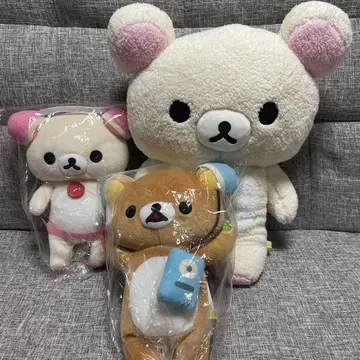 희귀 초레어 헤이세이 레트로 리락쿠마 코리락쿠마 봉제인형 BIG 새상품급