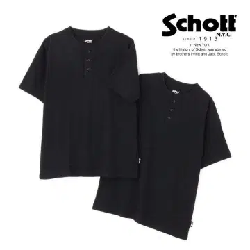 Schott 2pack 헨리넥 반팔