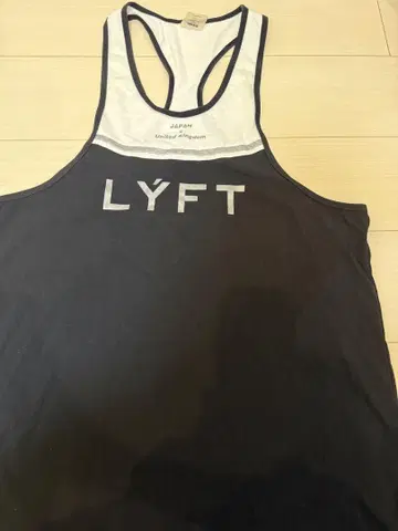 LYFT 탱크탑 L 사이즈 블랙