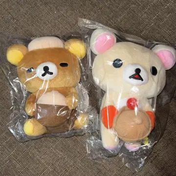 2013년 2015년 레어 리락쿠마 코리락쿠마 봉제 인형 2개 세트