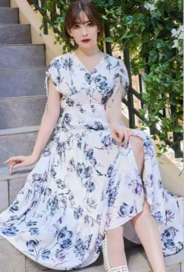 Full Of Love Long Dress M rich lavender