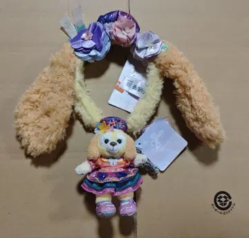 쿠키 앤 20주년 머리띠와 키체인 미사용입니다