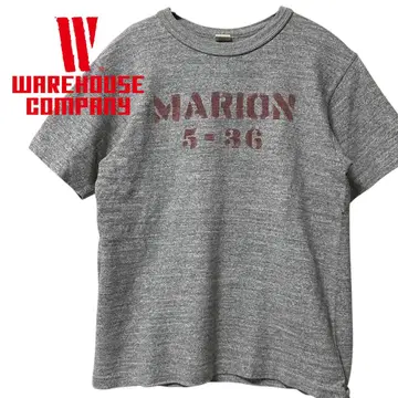 웨어하우스 T셔츠 WAREHOUSE 스텐실 날염