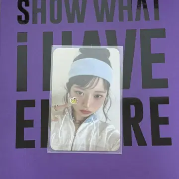 IVE 레이 트레이딩 카드 시그리 colorful days ktown