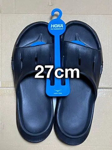 HOKA ONE ONE 호카오네오네 리커버리 슬라이드 3 블랙 27cm