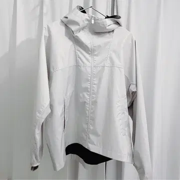 선배리어100 후드티 포켓 부착 화이트 완전 차광