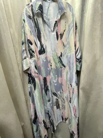 patterntorso antique 안티카 아트 패턴 롱 원피스