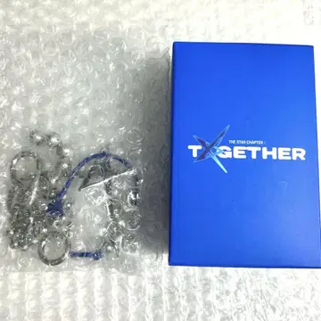 TXT 성수 팝업 레이어드 체인 키링 투바